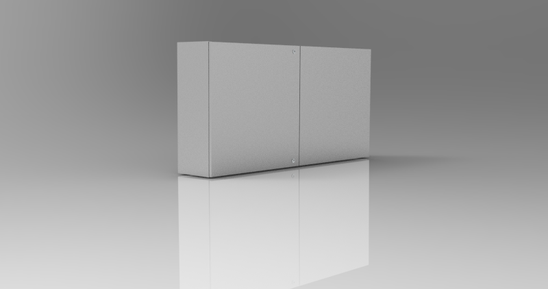 Coffret long 2 portes