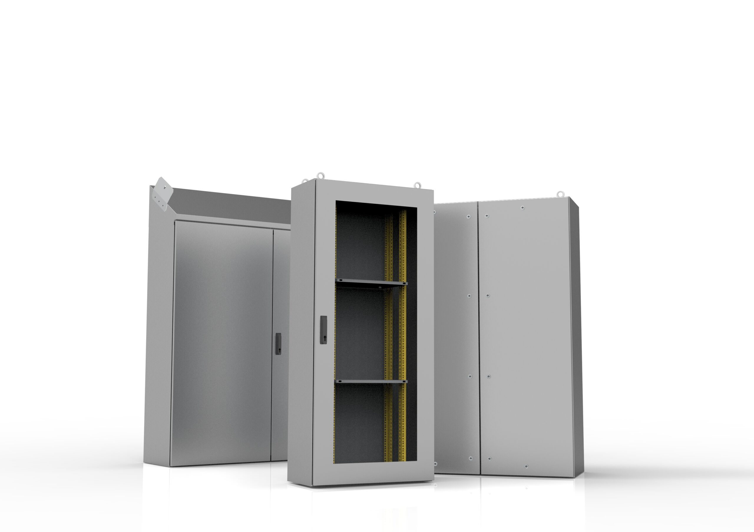 Les armoires Inox 3 sortes