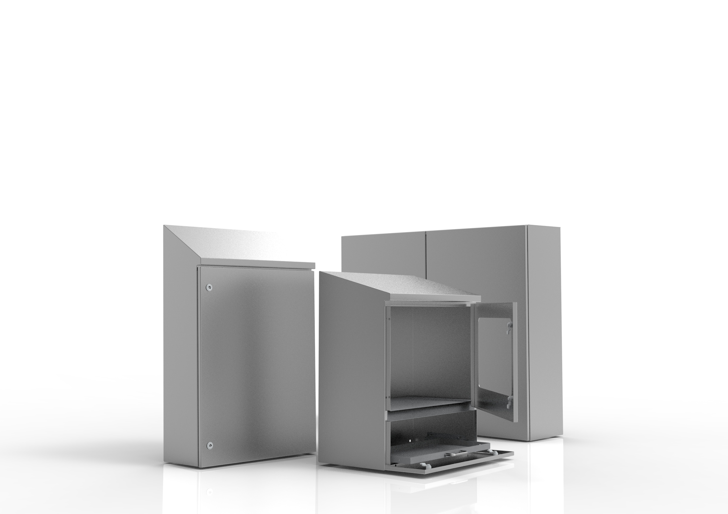 Coffrets Inox de 3 sortes
